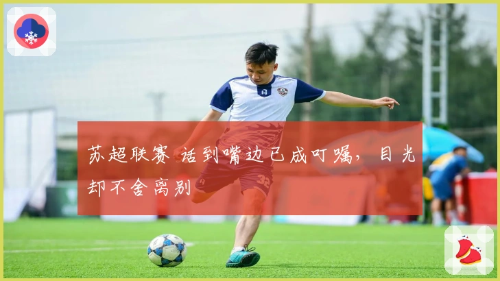 苏超联赛 话到嘴边已成叮嘱,目光却不舍离别