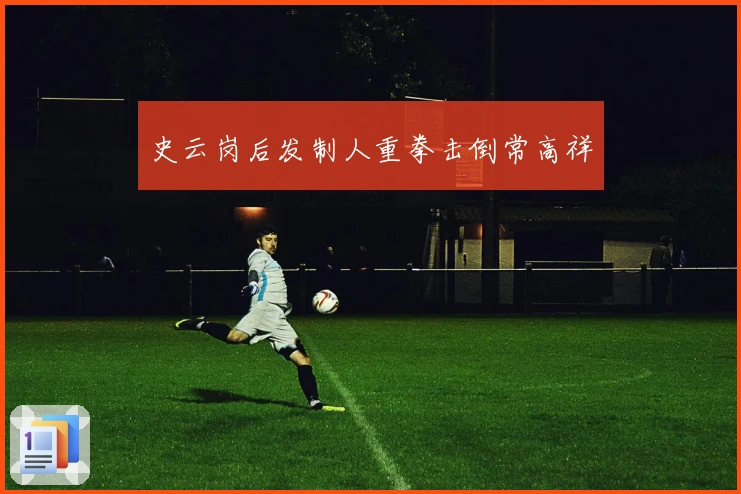 史云岗后发制人重拳击倒常高祥